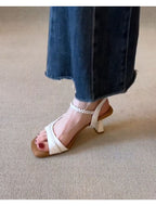 Autumn Ladies Elegant Style Braided Retro Fashion Casual Shoes