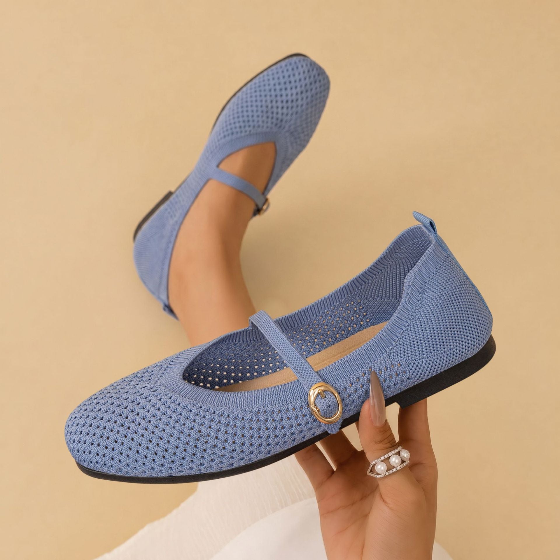 Women's New Autumn 2026 Breathable Mesh Cut-Out Casual Shoes
