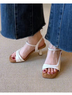 Autumn Ladies Elegant Style Braided Retro Fashion Casual Shoes