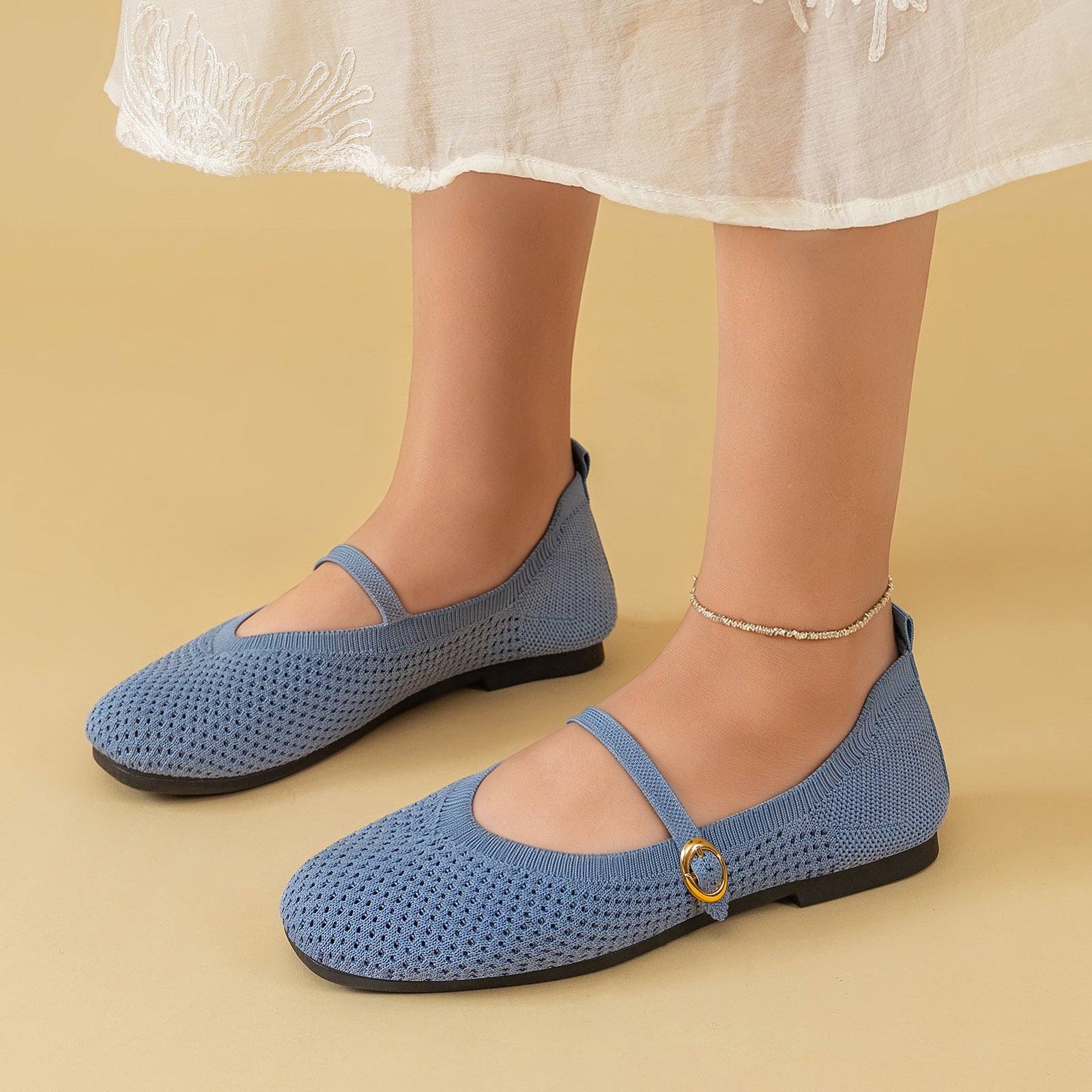 Women's New Autumn 2026 Breathable Mesh Cut-Out Casual Shoes