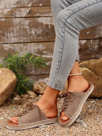 Summer women's cross-strap outdoor casual sandals