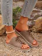 Summer women's cross-strap outdoor casual sandals