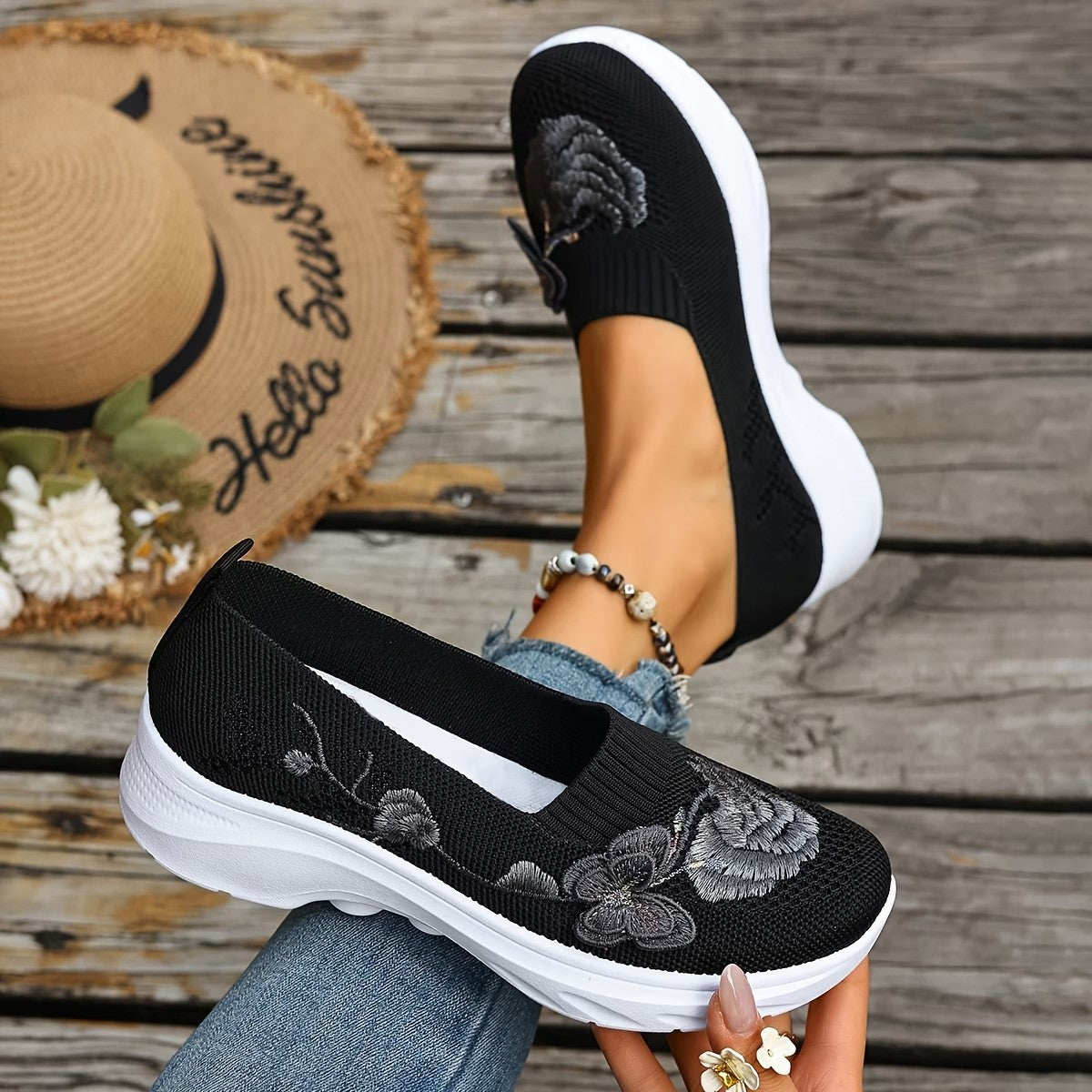 Women's Versatile Soft-Soled Outdoor Casual Shoes for Autumn